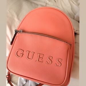 Guess Pink Coral Backpack